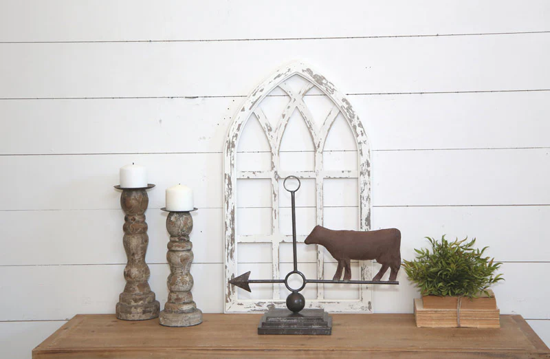 Cow Weather Vane Decor