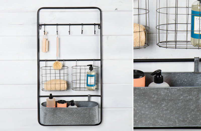 Metal All-In-One Wall Organizer