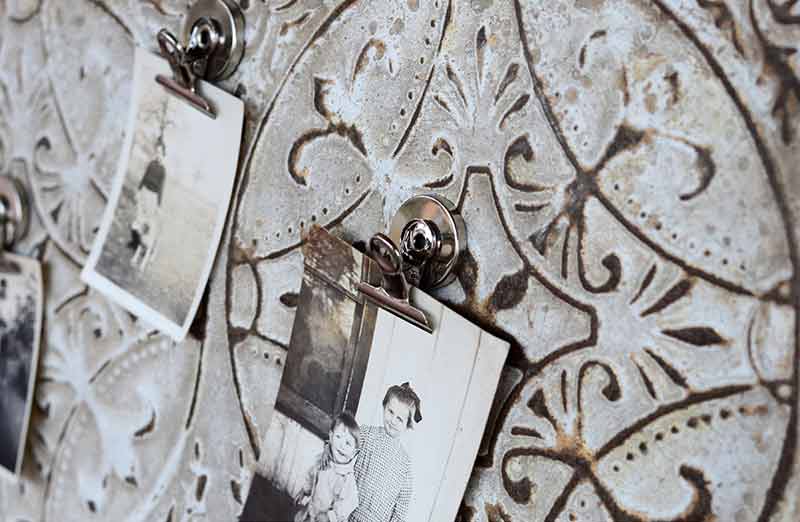 Embossed Magnetic Tin Tile