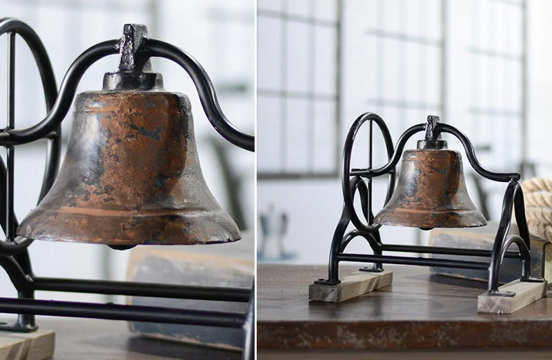 Antique Inspired Farm Bell