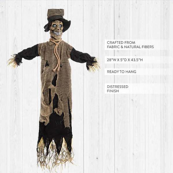 43 Inch Hanging Scarecrow