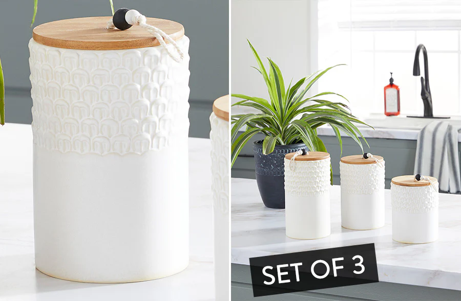 Pantry Storage Containers, Set of 3