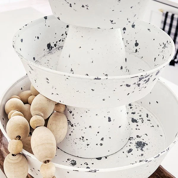 Distressed Stacking Compote Set of 3, Pick Your Color