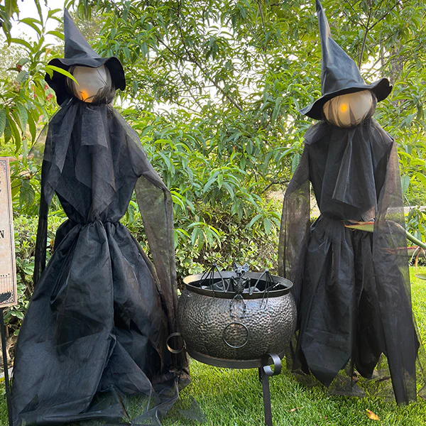 Light Up Floating Witch, Pick Your Size