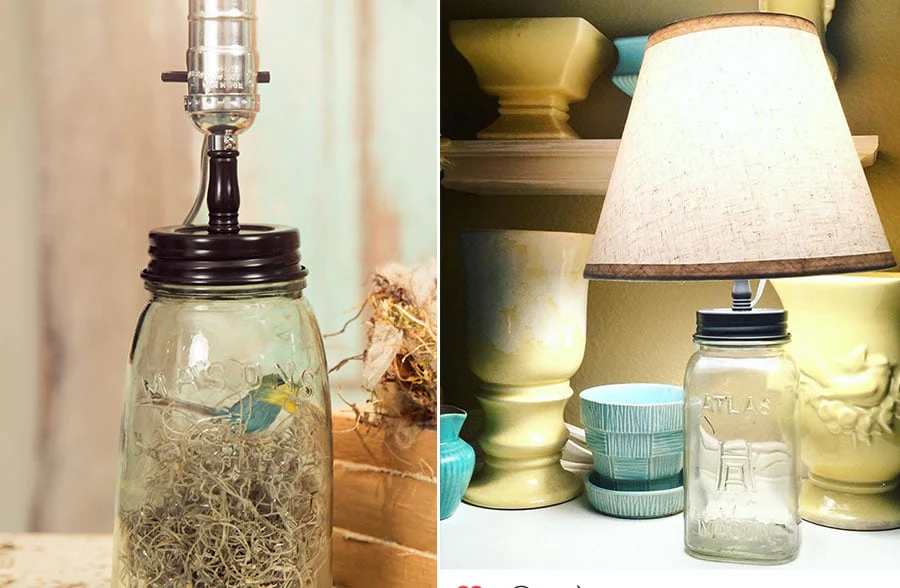 Mason Jar Lamp Adapter | Farmhouse Living