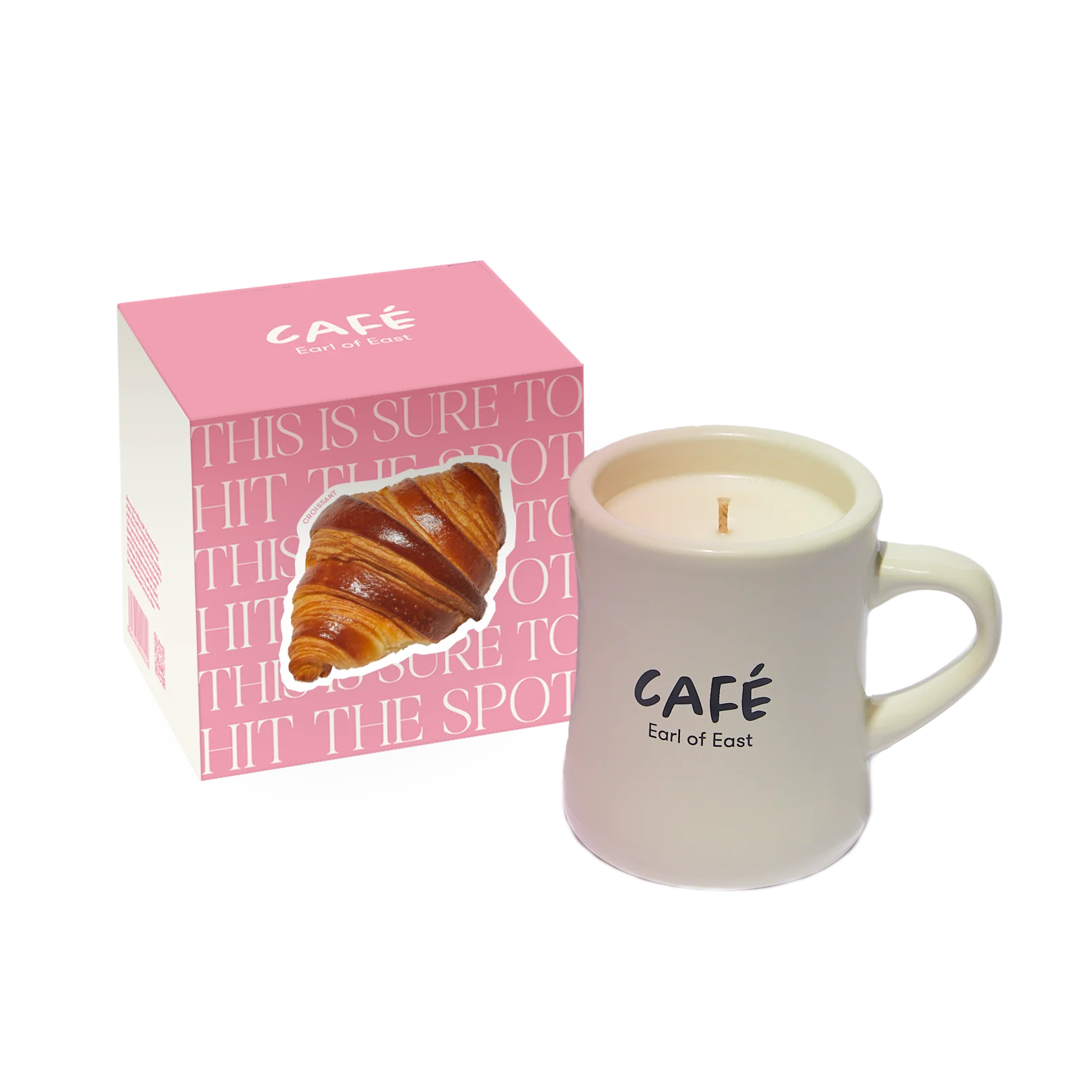 Earl of East | Limited Edition Soy Wax Café Candle - Croissant - 300ml [11oz]