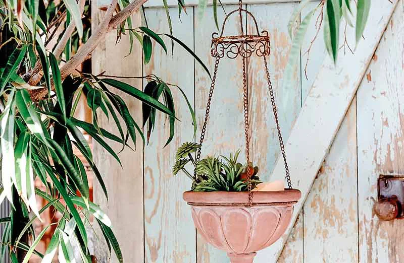 Hanging Finial Planter