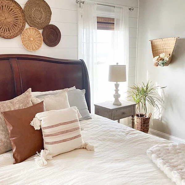 Hand Woven Hanging Wall Basket