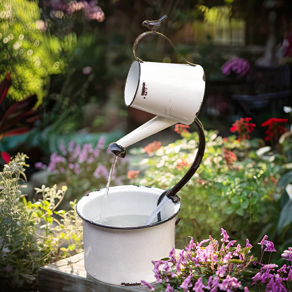 Watering Can Fountain