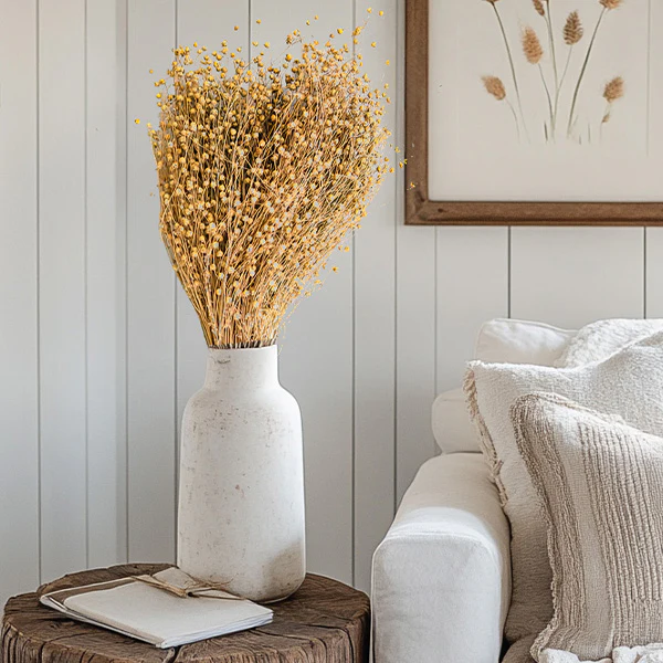 Natural Lino Stems, Set of 24 Bundles