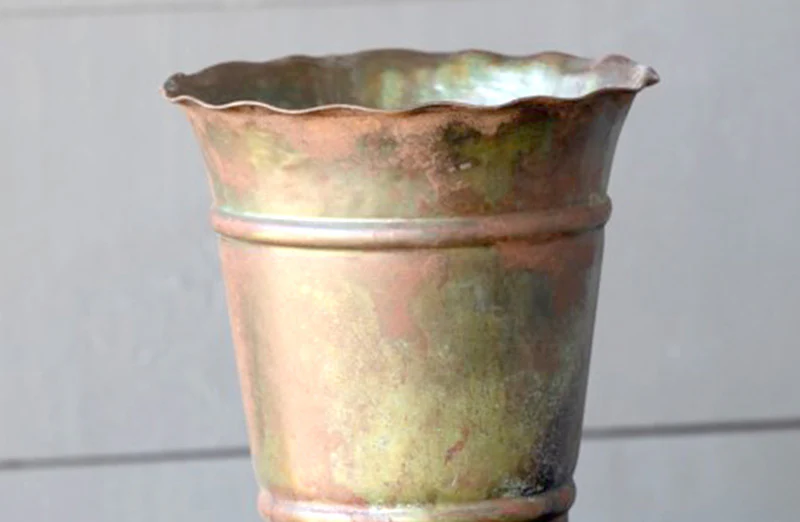 Patina Tulip Urn  Set of 2