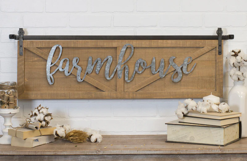 *HUUUGE* Farmhouse Barn Door Wall Decor