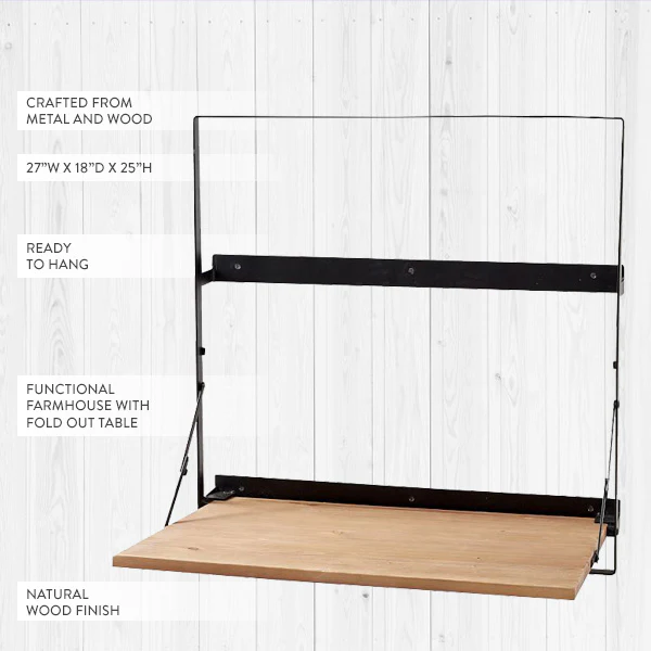 Hanging Fold Out Table