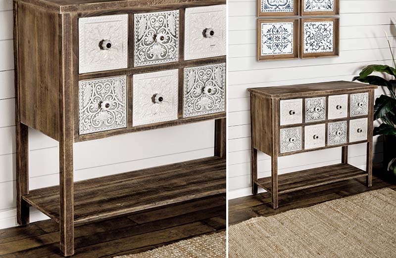 Antique Wooden Console Table