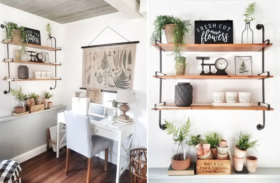 Industrial Open Shelving System