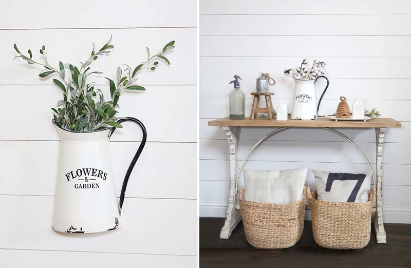 Enamel Hanging Half Pitcher