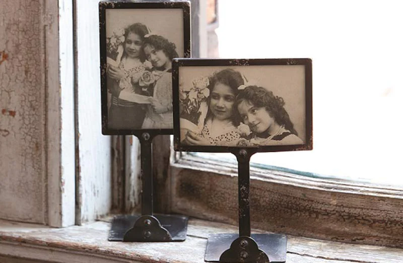 Standing Distressed Picture Frame, Pick Your Style