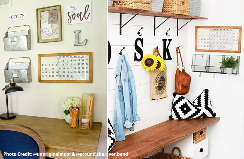 Rustic Slide Calendar