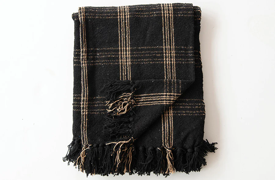 Cozy Cotton Throw Blanket