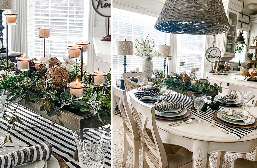 Staggered Votive Candle Holder Stand, Set of 2