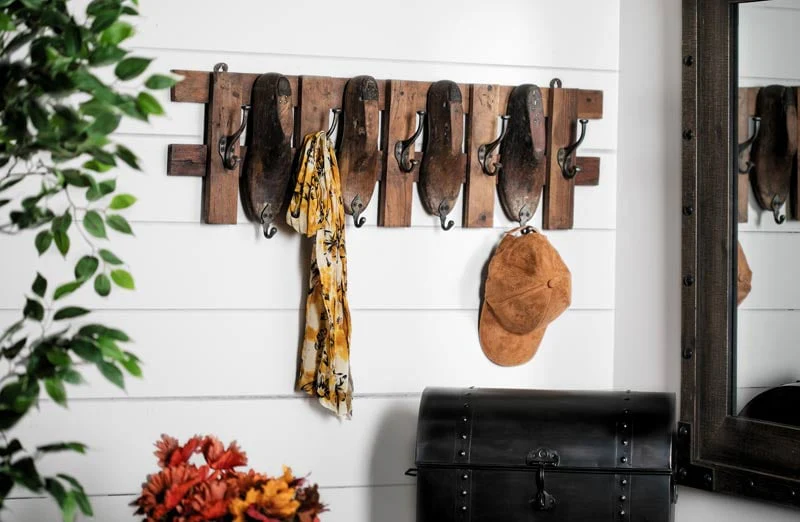 Antique Carpenter's Wall Rack