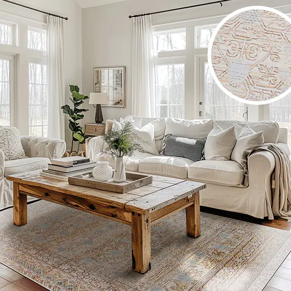 Boho Inspired Area Rug, Choose Your Style