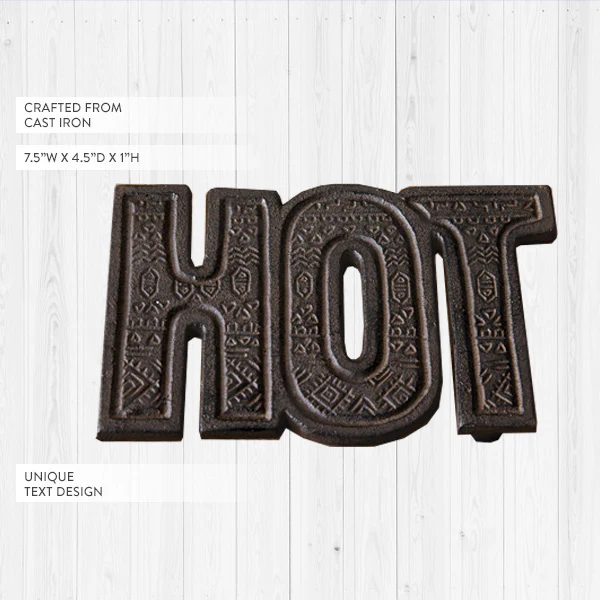 Hot Cast Iron Trivet