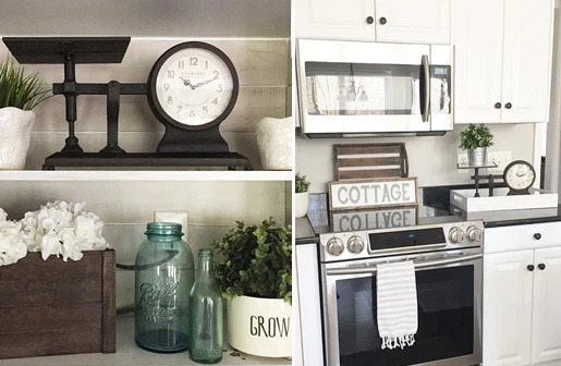 HUGE Decorative Hardware Scale Clock