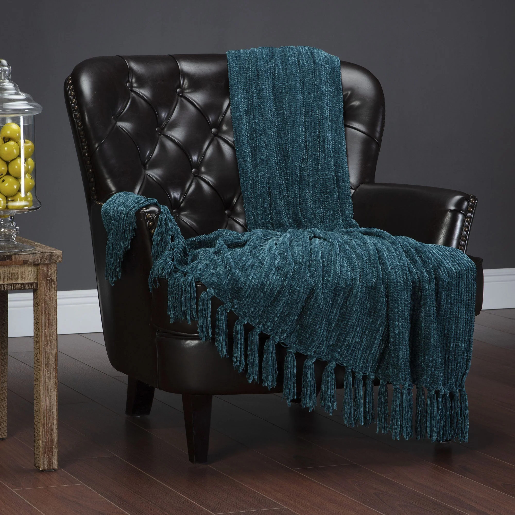 Cascade Chenille Throw Blanket