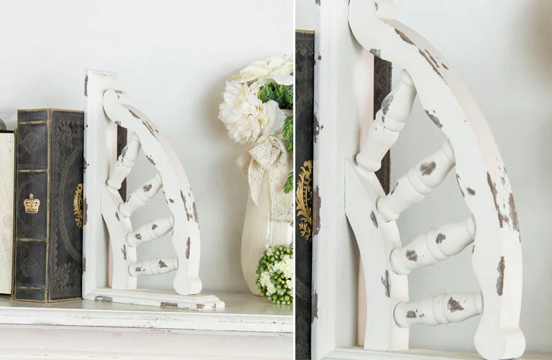 Rustic Weathered Corbel  Set of 2