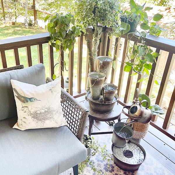 Bucket Garden Fountain with Pump, Pick Your Style