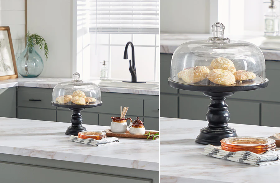 Vintage Inspired Cake Stand Cloche