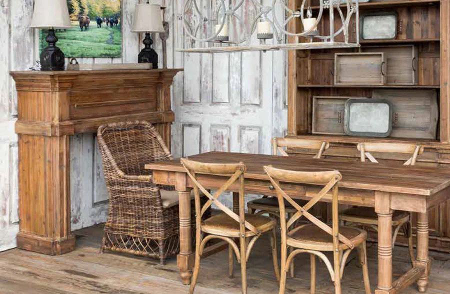 Reclaimed Pine Fireplace Mantle