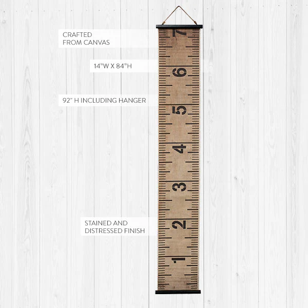 HUGE Schoolhouse Growth Ruler