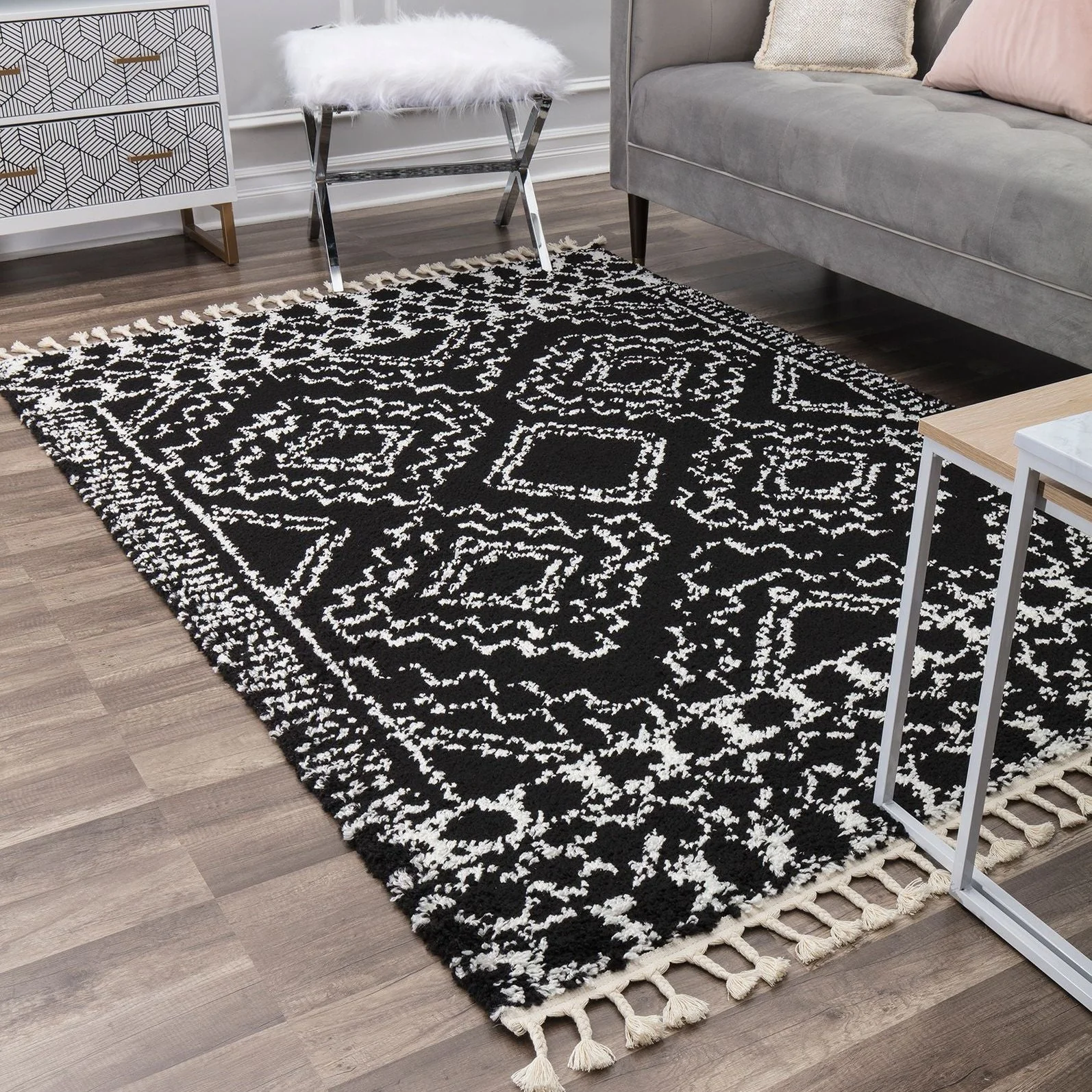 Shag Sable Area Rug