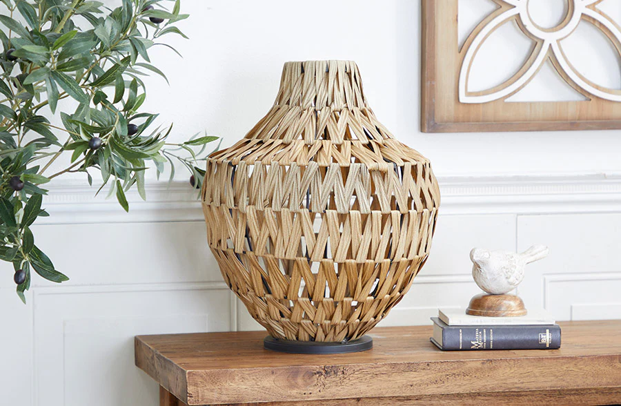 Handmade Faux Leather Vase, Pick Your Size