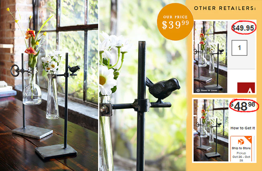 Test Tube Bud Vases, Set of 2