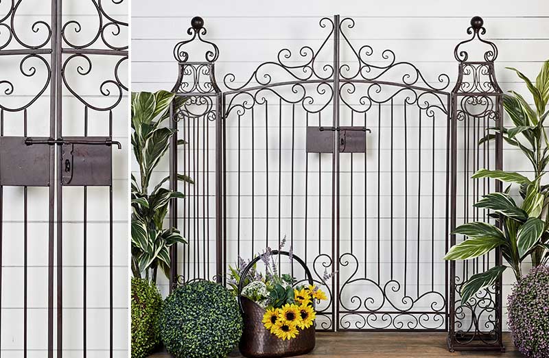 *HUUGE* Metal European Garden Gate