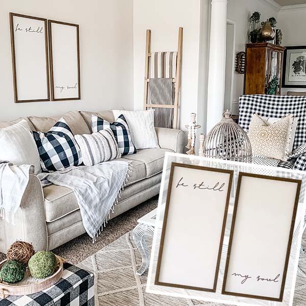 Be Still My Soul Sign Set