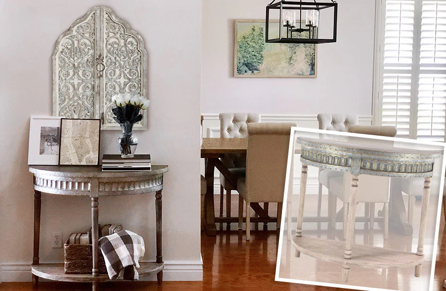 Half Moon Console Table