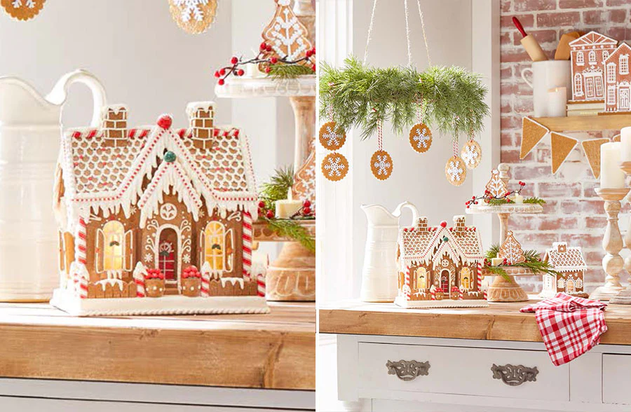Light Up Gingerbread House