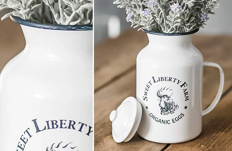 Barnyard Ceramic Canisters