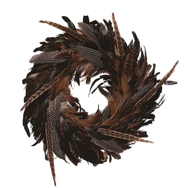 Feather Wreath