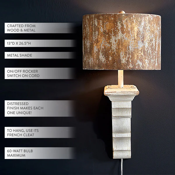 Chunky Corbel Wall Lamp