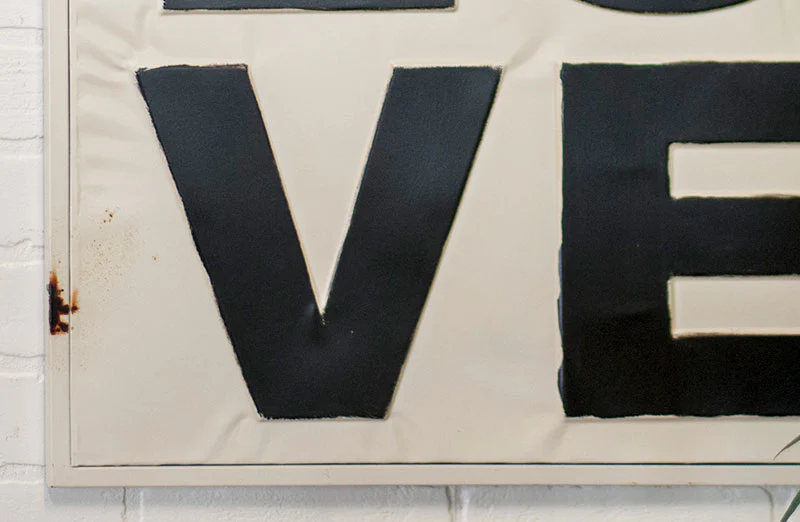 Stacked Letters LOVE Sign