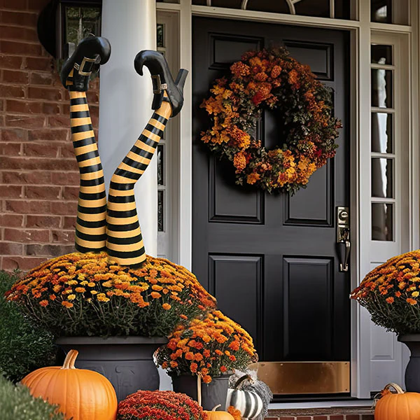 Wicked Witch Yard Stakes