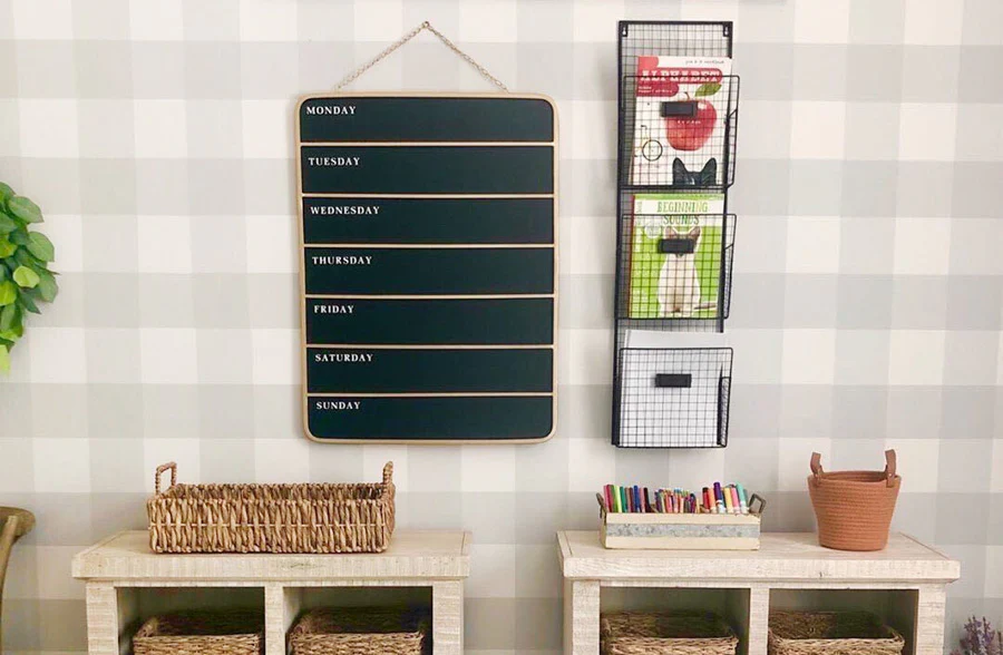 Triple Cubby Wall Organizer