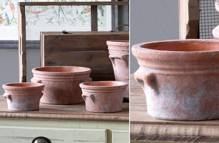 Terrace Planters, Set of 3