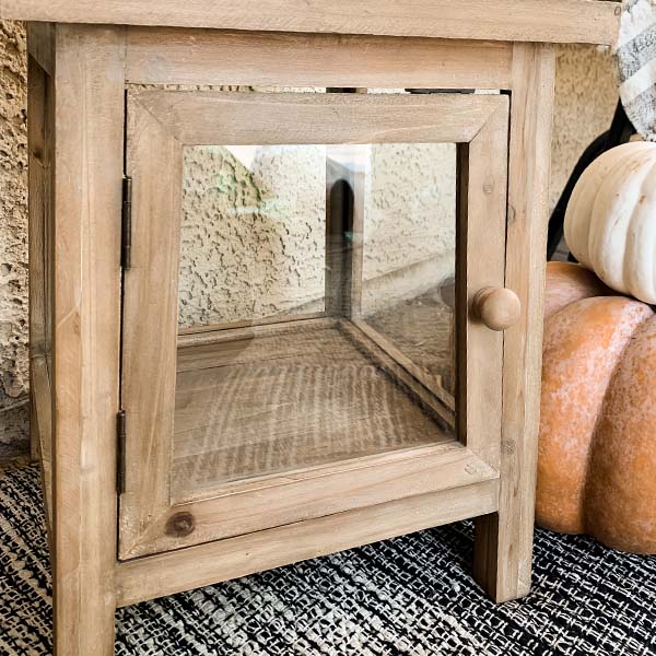 Vintage Inspired Pie Safe Storage Cabinet