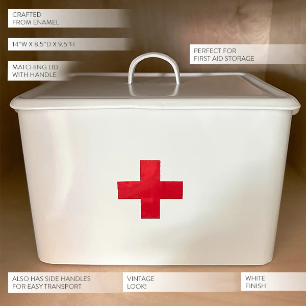 Vintage First Aid Box